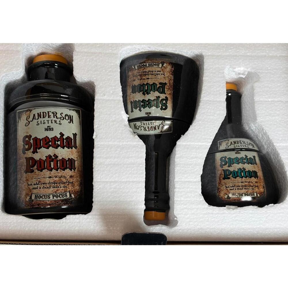 Disney Hocus Pocus Sanderson Sisters “Special Potion” 3-Piece Trinket Box Set​ - Picture 3 of 9